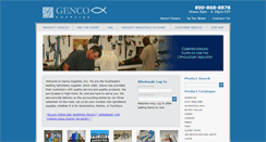 Desktop Screenshot of gencosupplies.com